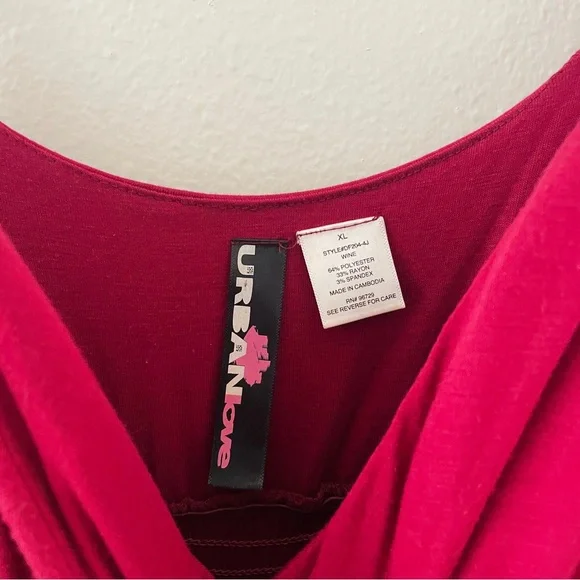 Urban Love Magenta Maxi Dress - Picture 4 of 4